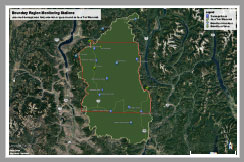 Boundary Region Monitoring Stations - Kettle River Watershed